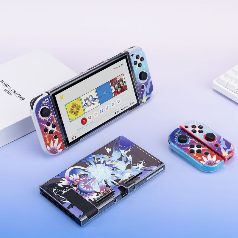 Scarlet and Violet Switch OLED Case