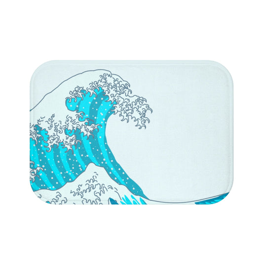Bath Mat with Ripples