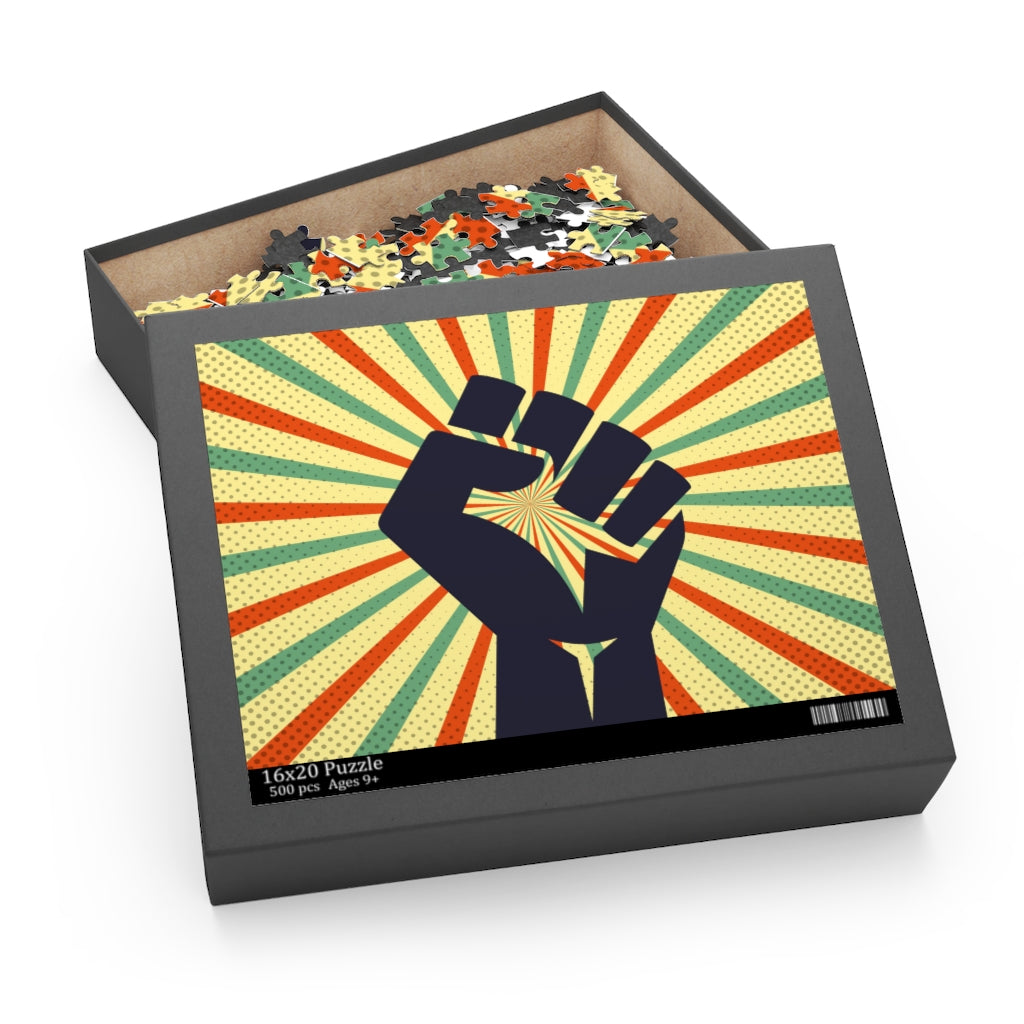 500-Piece Jigsaw Puzzle with Vintage Design