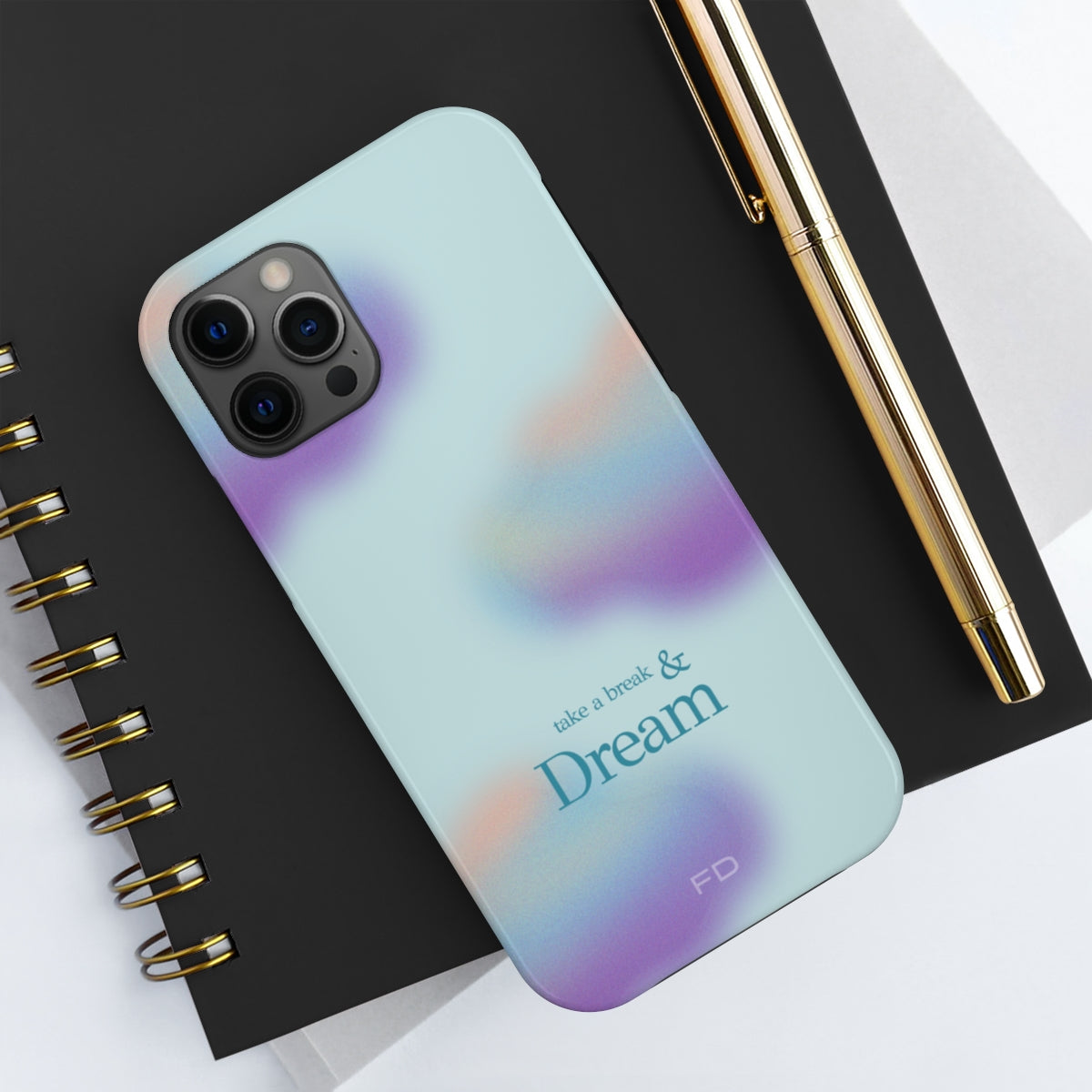 Dreamy Touch Case for iPhone with Wireless Charging: Take a Moment to Relax