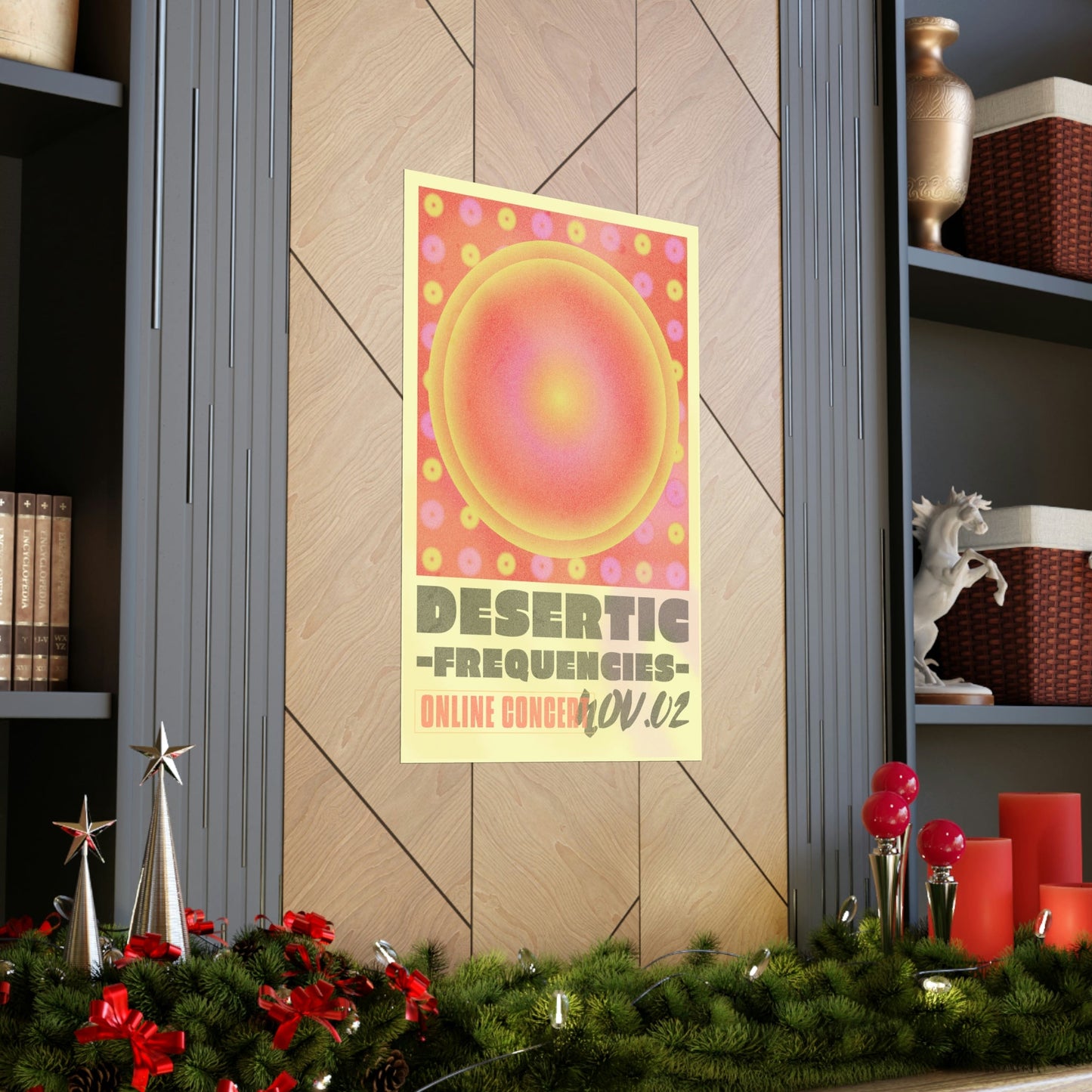 Gradient Poster Concert Experience Online