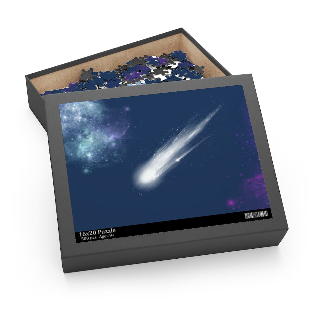 Darting Comet Universe Jigsaw Puzzle - 500-Piece