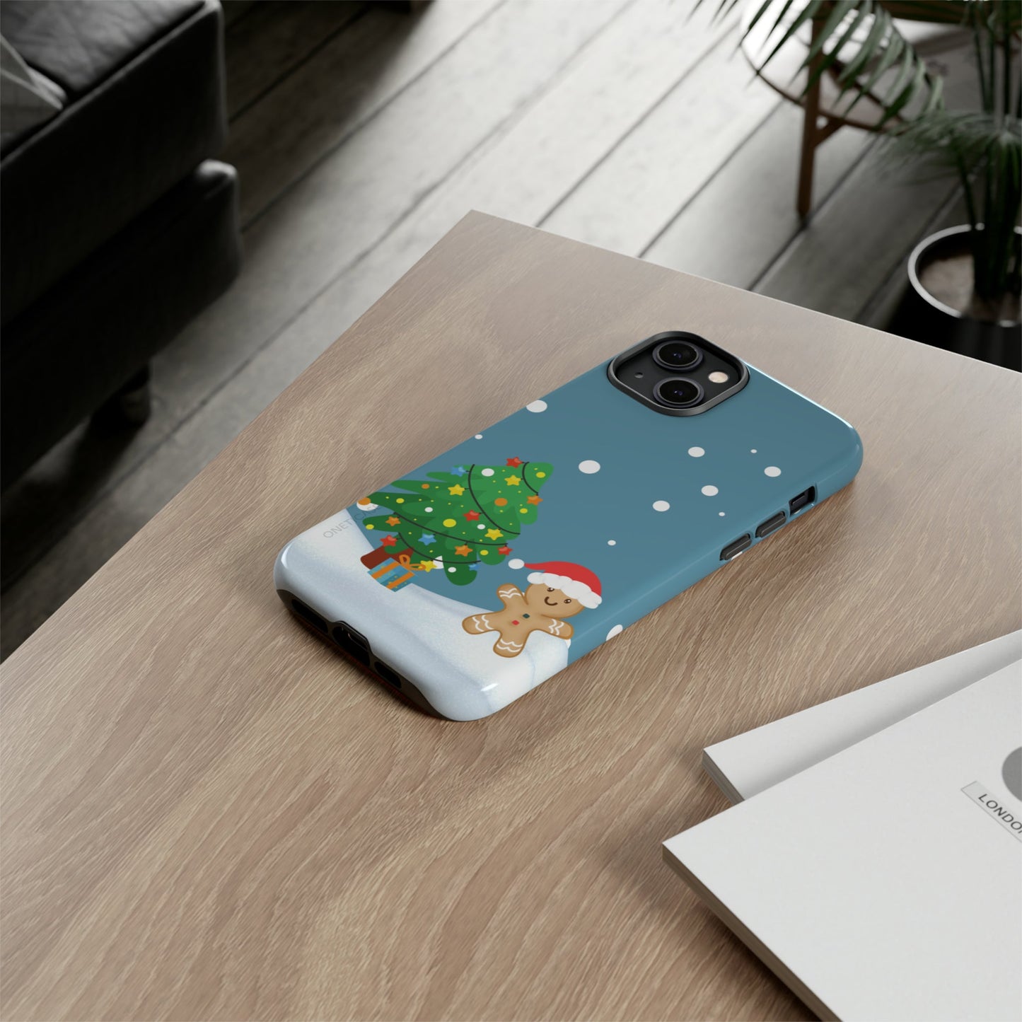 Durable Gingerbread Man Holiday Phone Cases