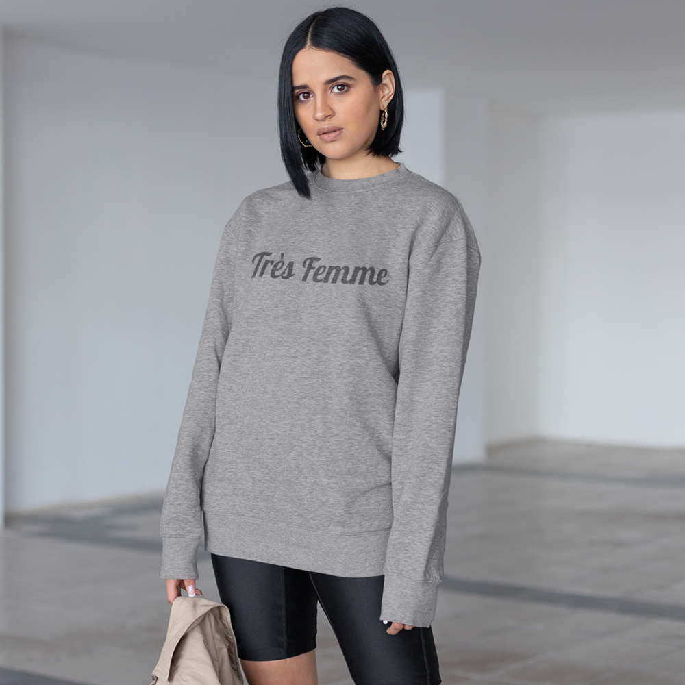 Logo Femme Crewneck Sweatshirt for Women