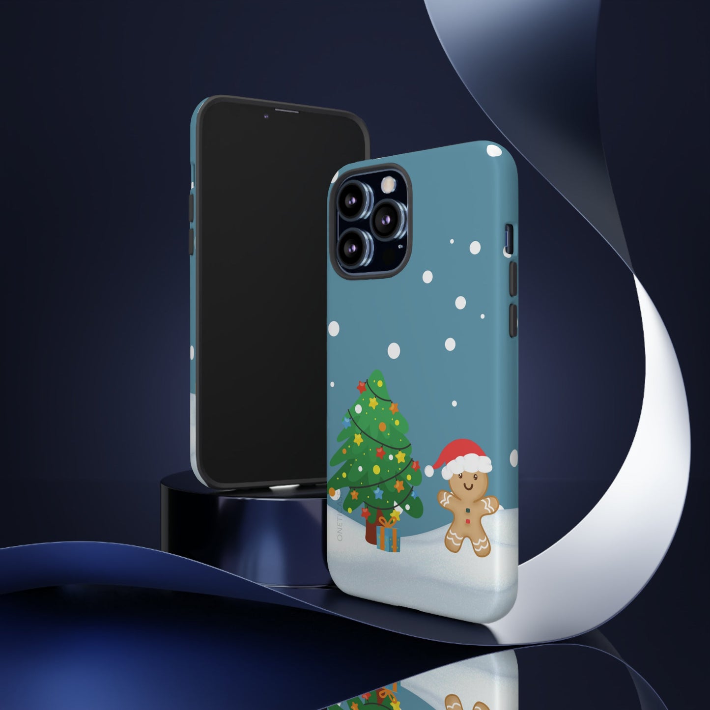 Durable Gingerbread Man Holiday Phone Cases