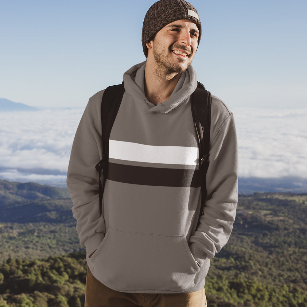 Double Strip Men's Hoodie