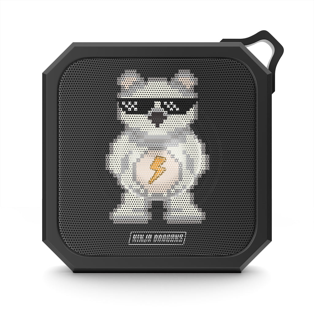 Retro Pixel Waterproof Bluetooth Speaker: Ninja Dragons Edition