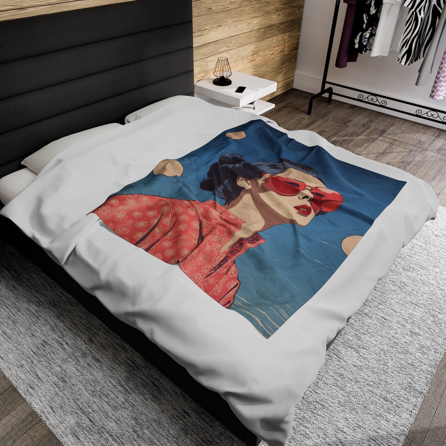 Sakura Blossom Japanese Style Blanket