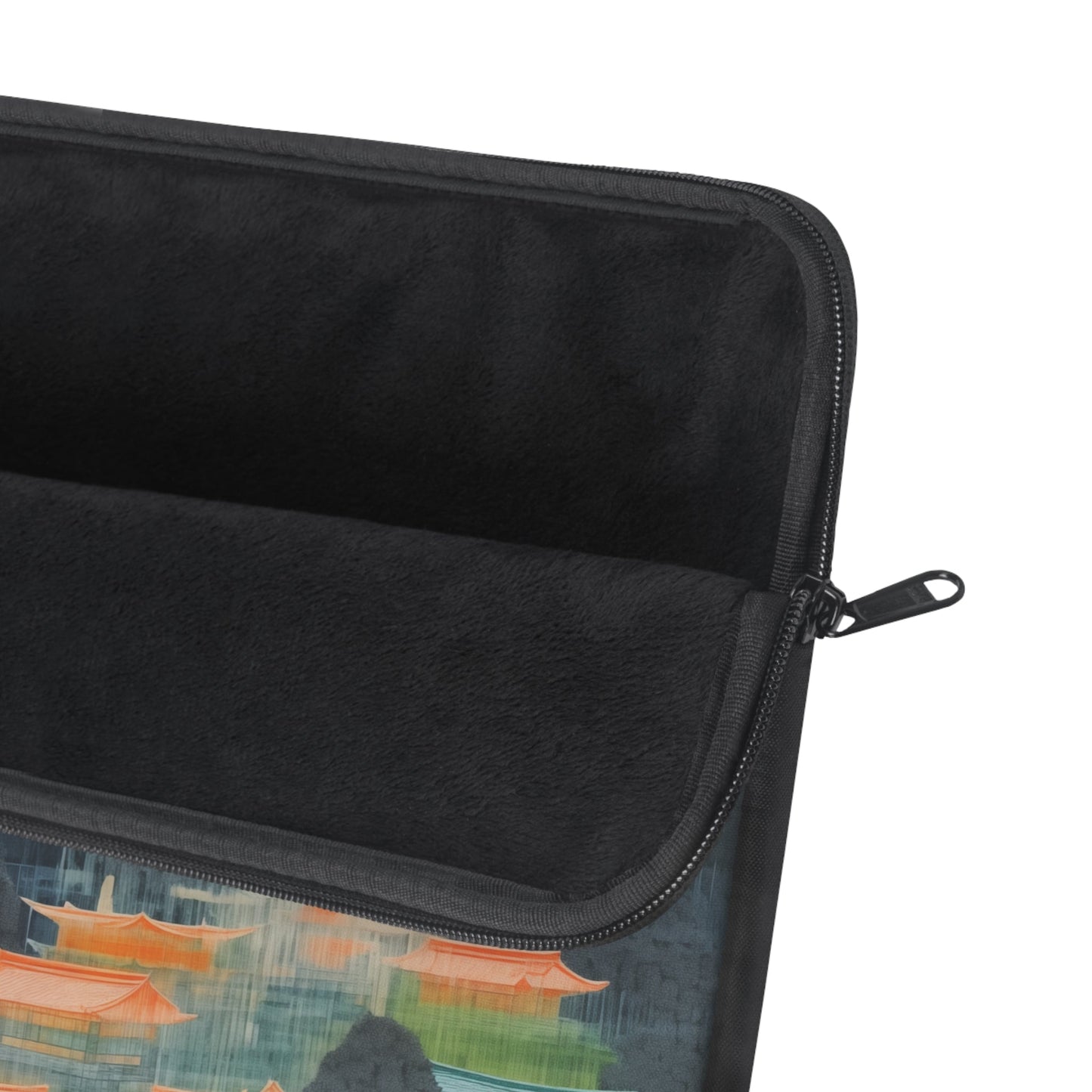 Artistic Japanese Countryside Laptop Sleeve