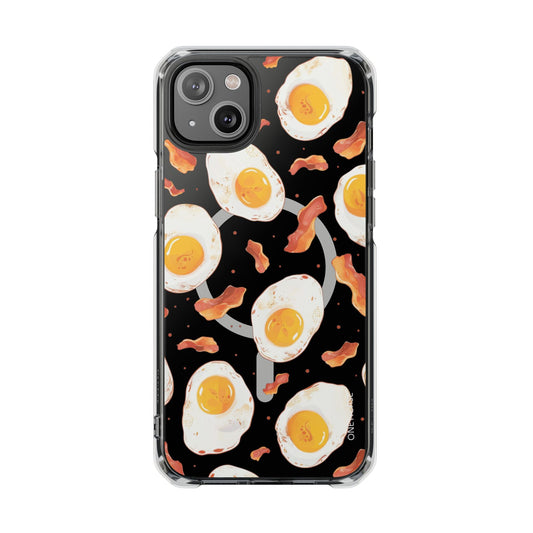 Feast of Morning Magnetic Transparent Case for iPhone Collection