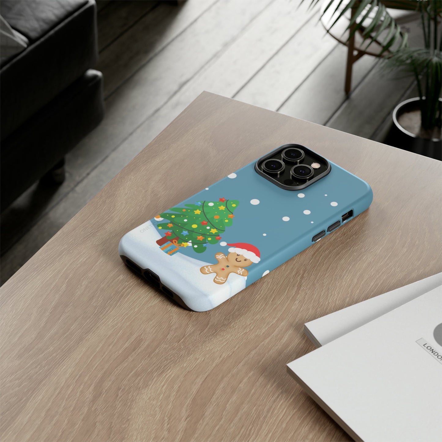 Durable Gingerbread Man Holiday Phone Cases
