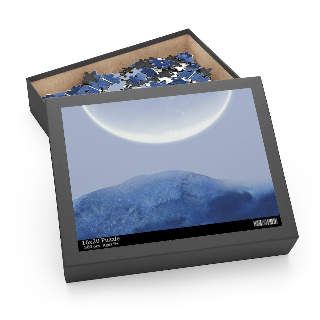 Moon's Perspective Puzzle - 500 Pieces
