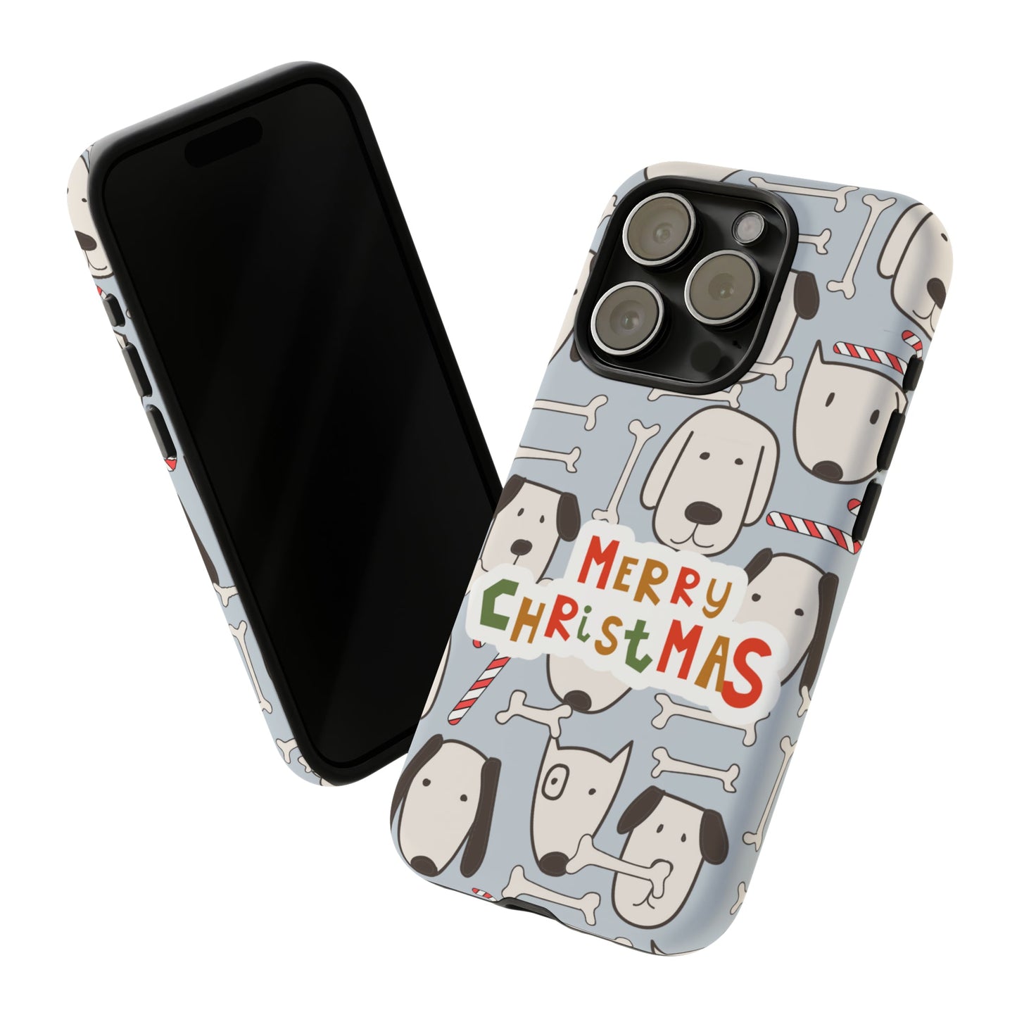 Dog Pattern Festive Holiday Tough Cases