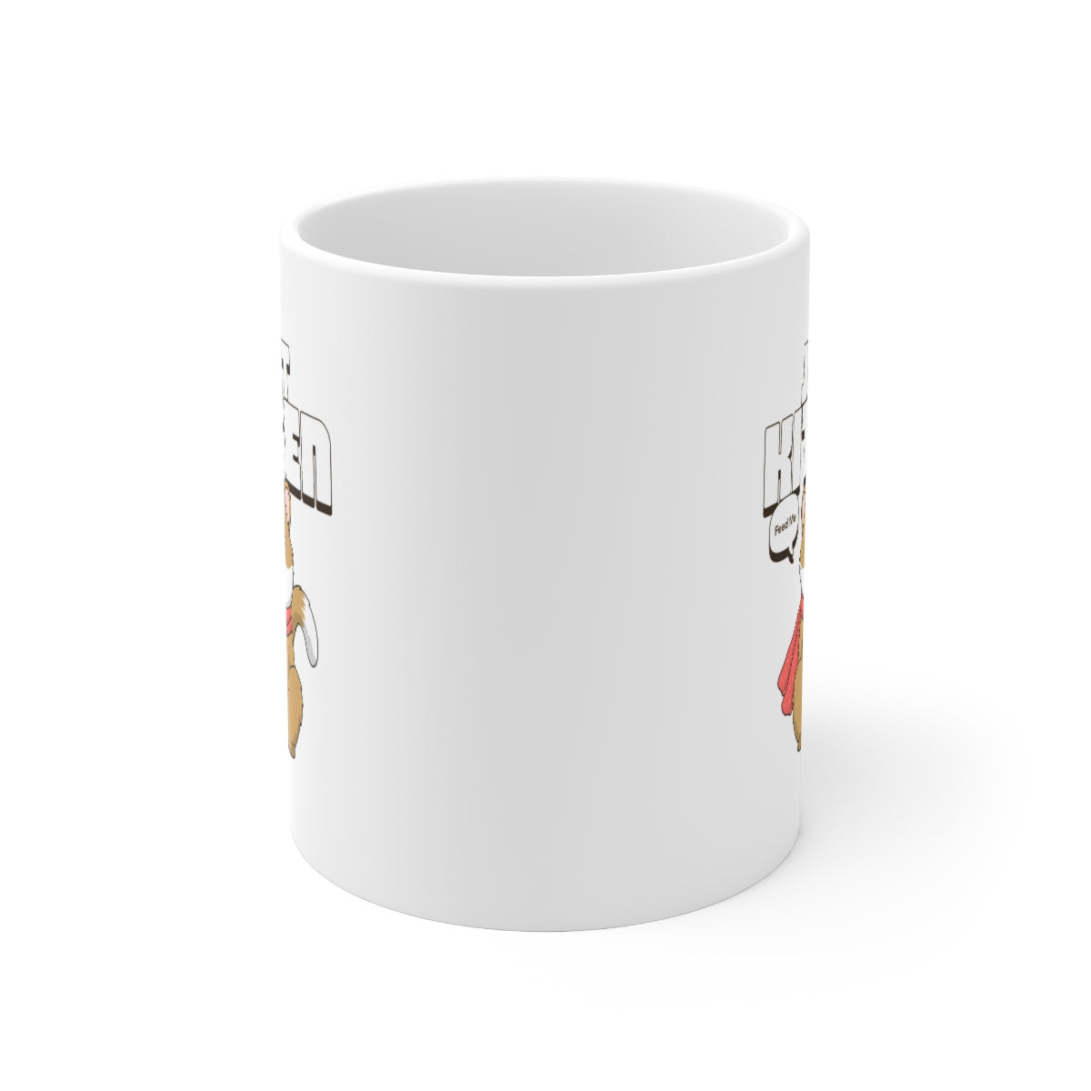 Cat Lover's Delight Novelty Kitten Mug