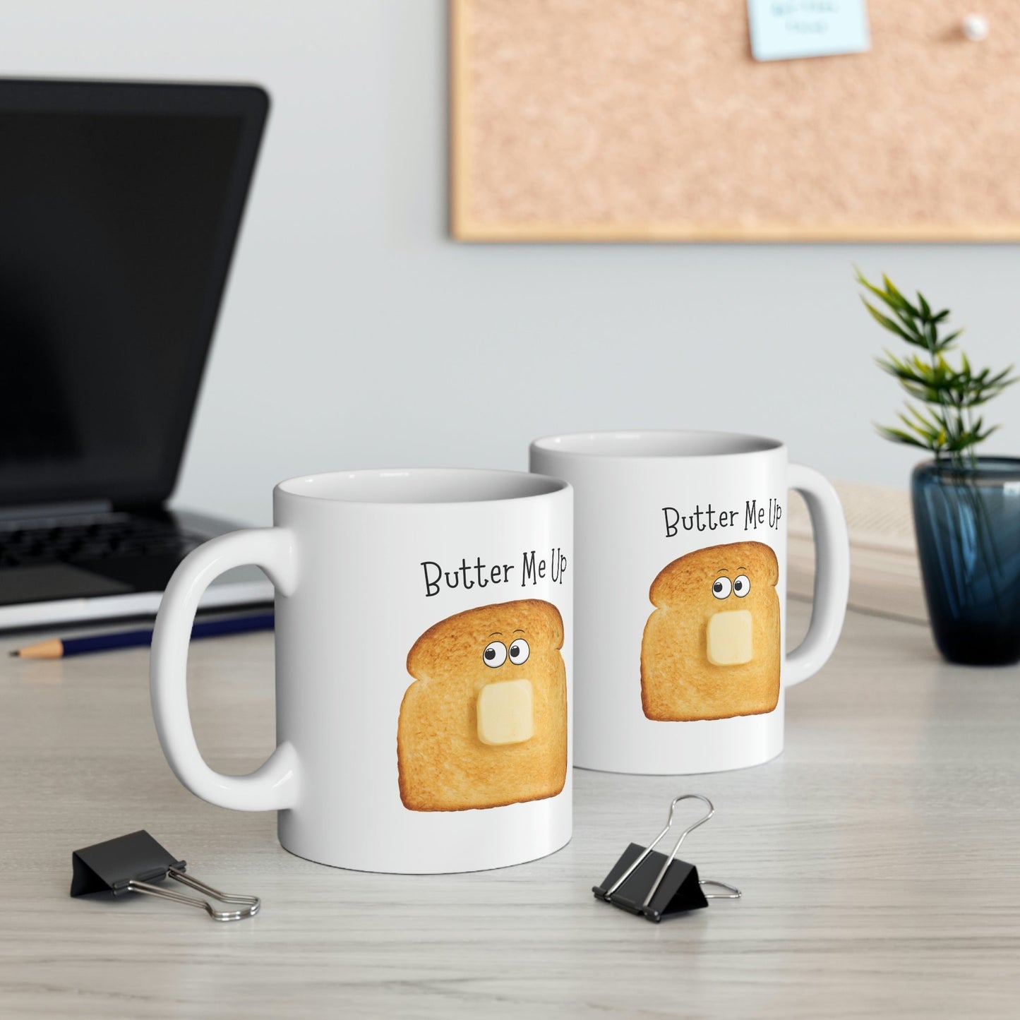 Novelty Mug - Toast Me Up with Butter