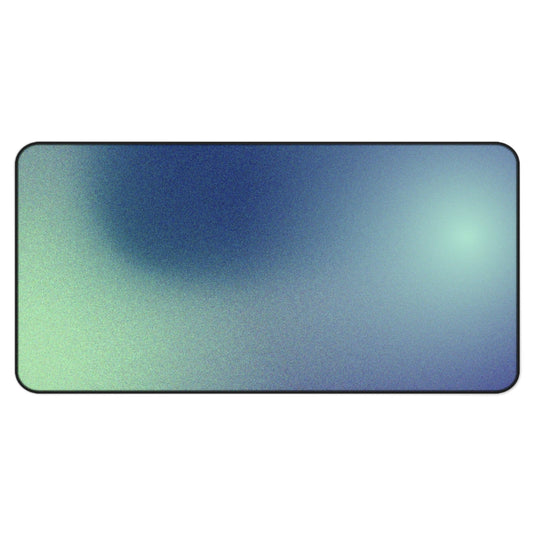 Astronomical Blue Space Desk Pad