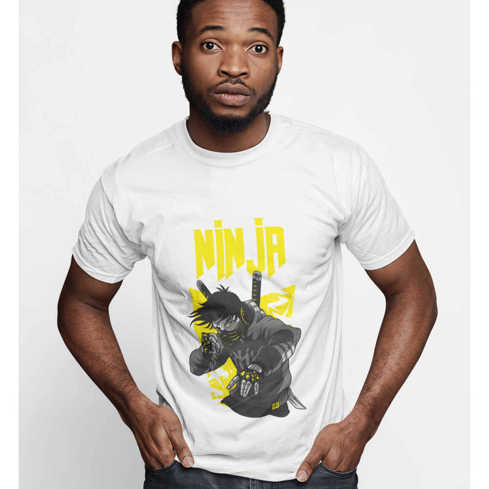 Ninja graphic tee for men