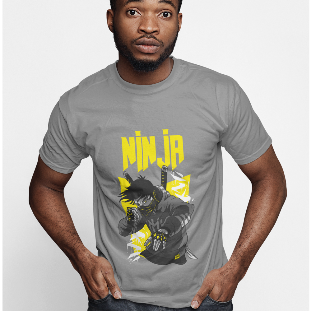 Ninja graphic tee for men