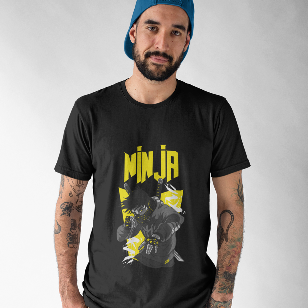 Ninja graphic tee for men