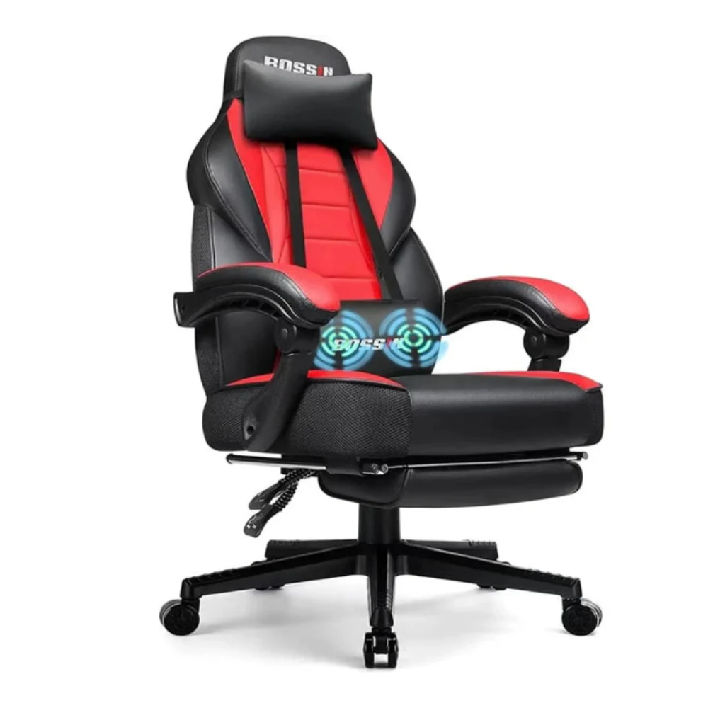 Massage-Enabled Dragon Racing Office Chair