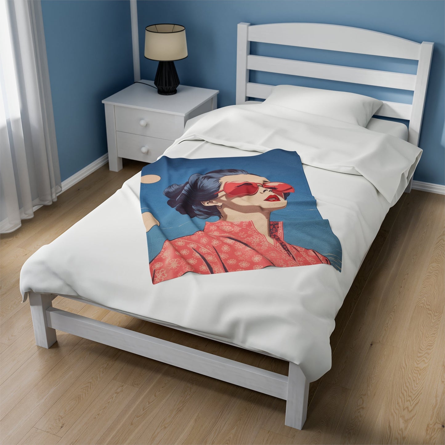 Sakura Blossom Japanese Style Blanket