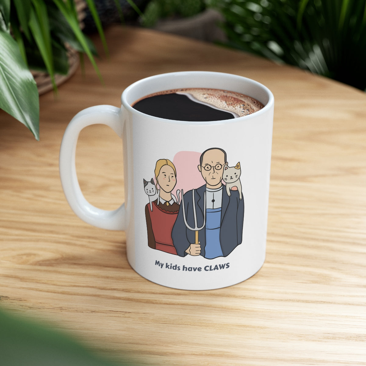 Cat Novelty Mug: My Children Possess Claws