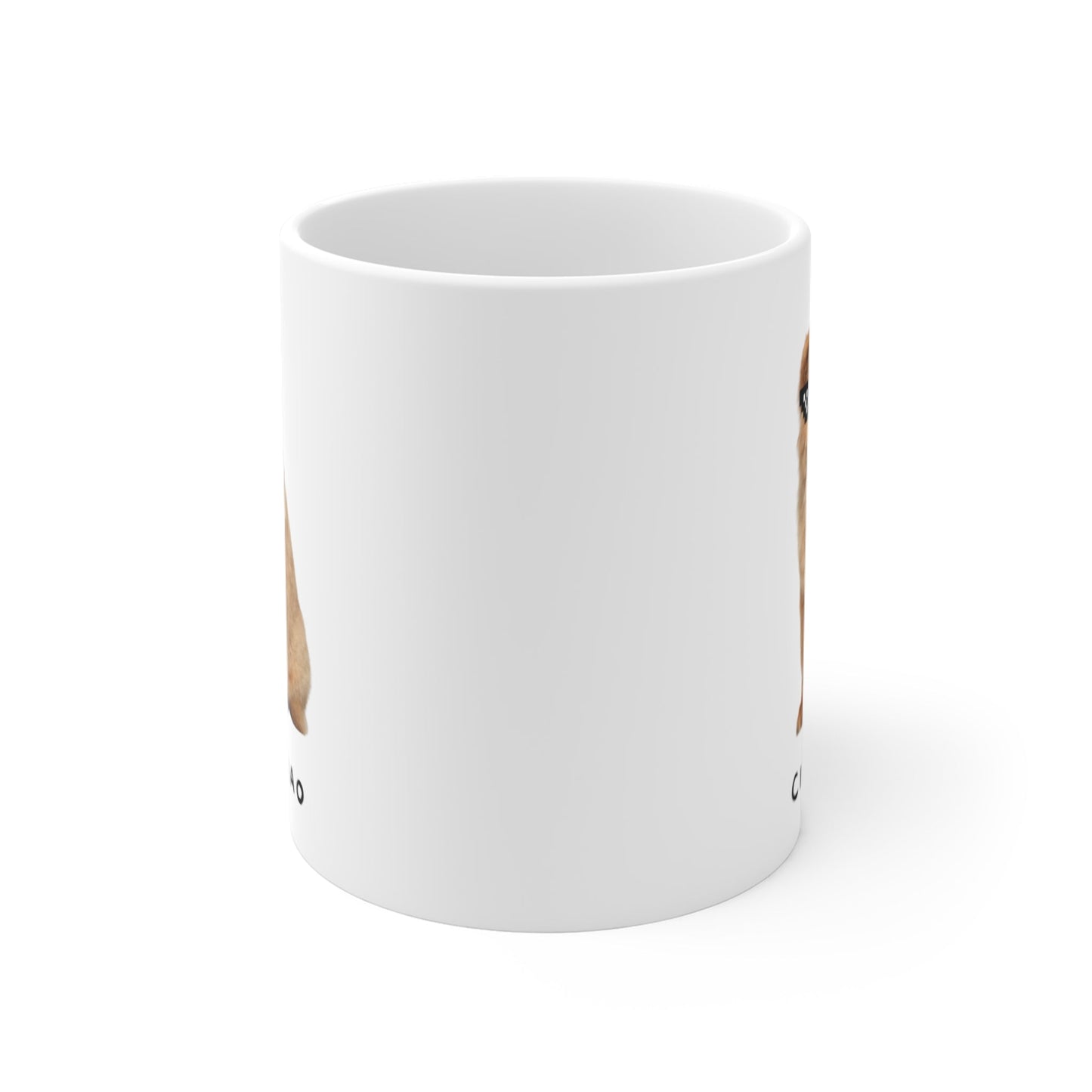 Pixel Shades Chow Chow Mug