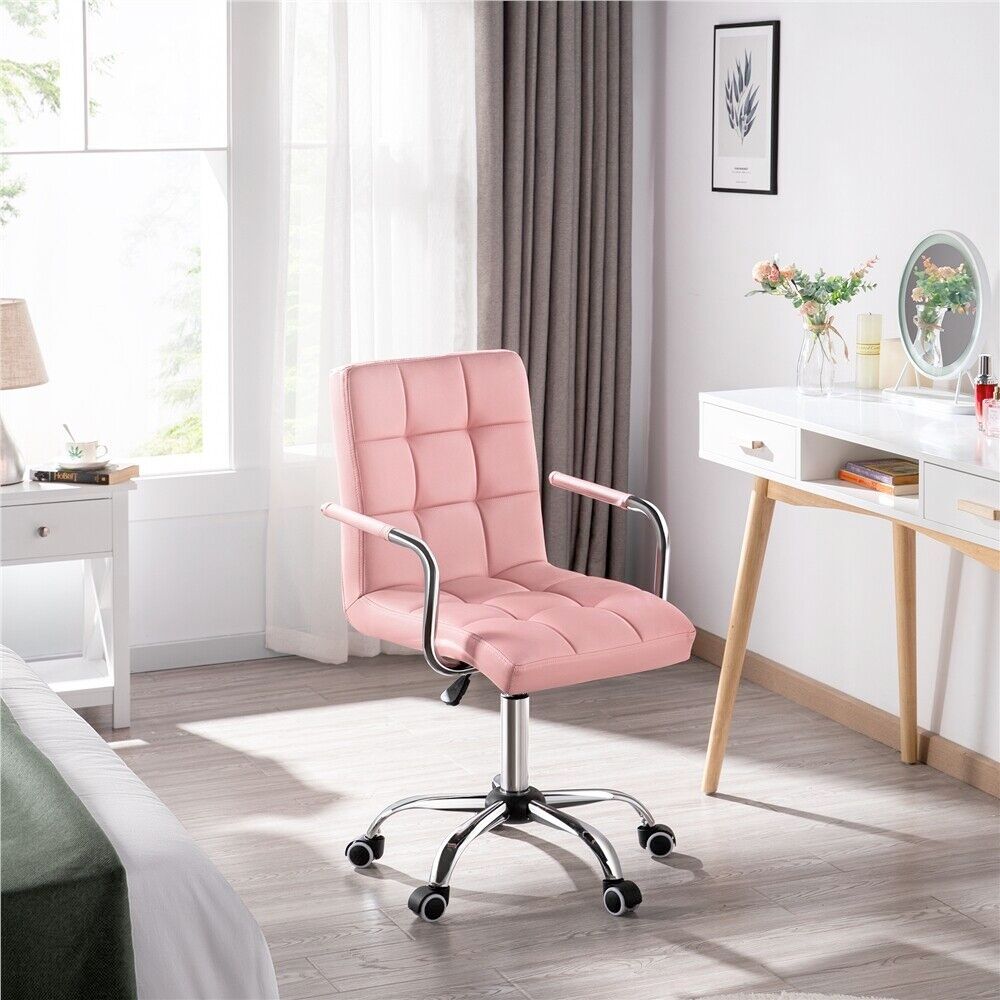 Contemporary Faux Leather Office Chair