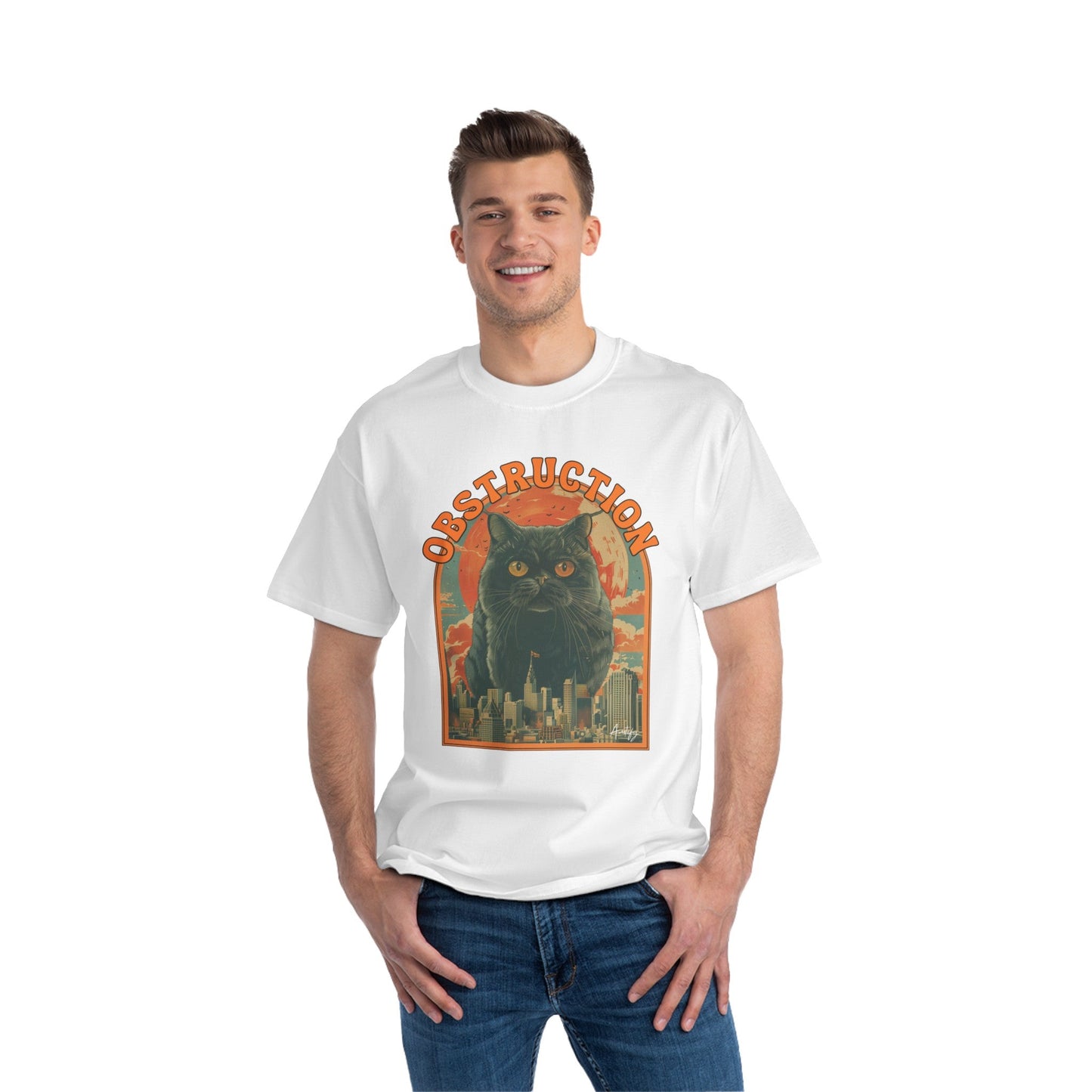 Obstructive Feline Vintage Tee