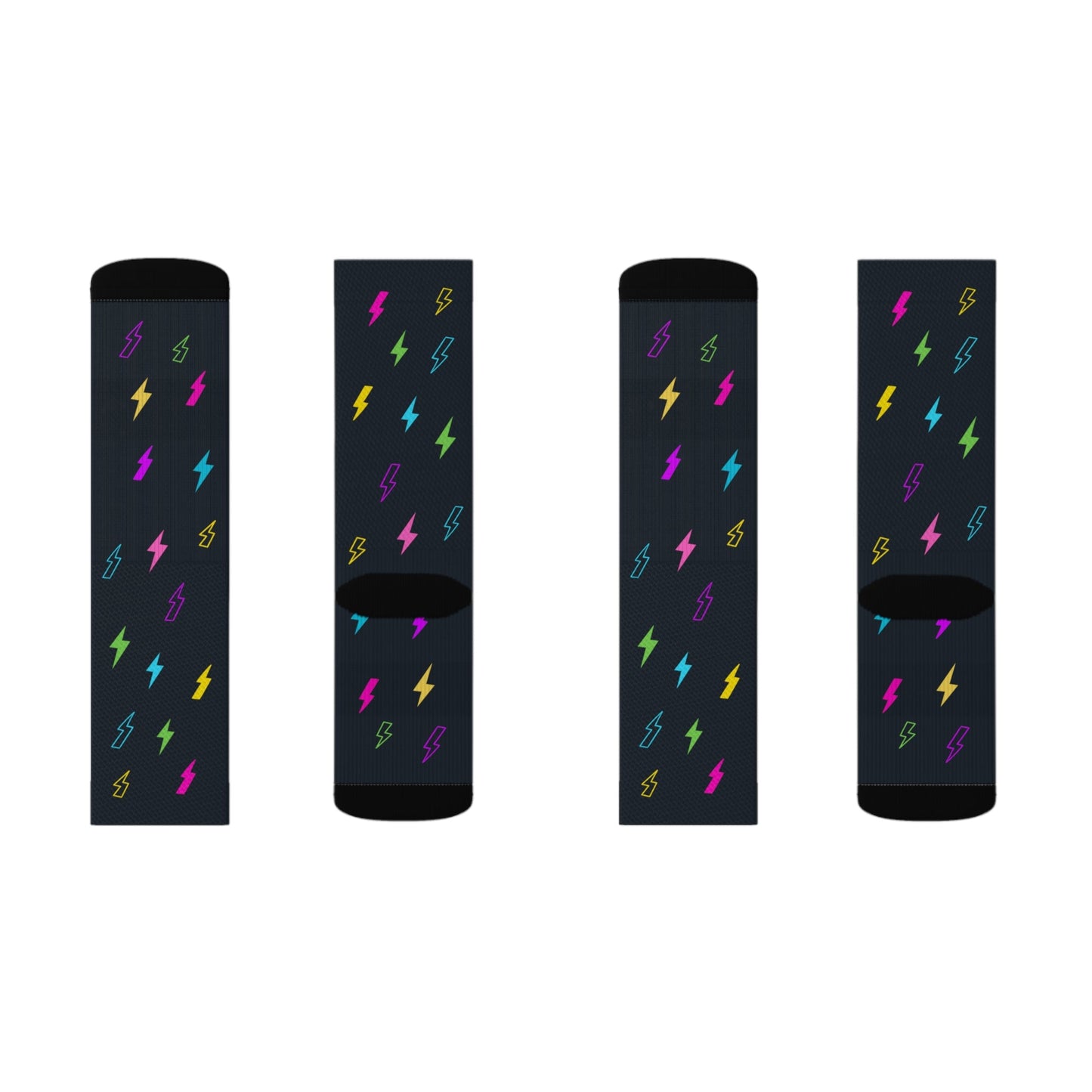 Flashing Neon Socks - A Fun and Quirky Novelty