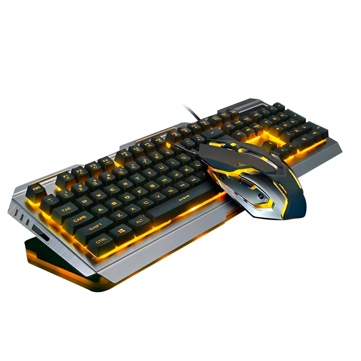 Ninja Dragons V1X Premium Metal Gaming Set - Keyboard and Mouse Pair