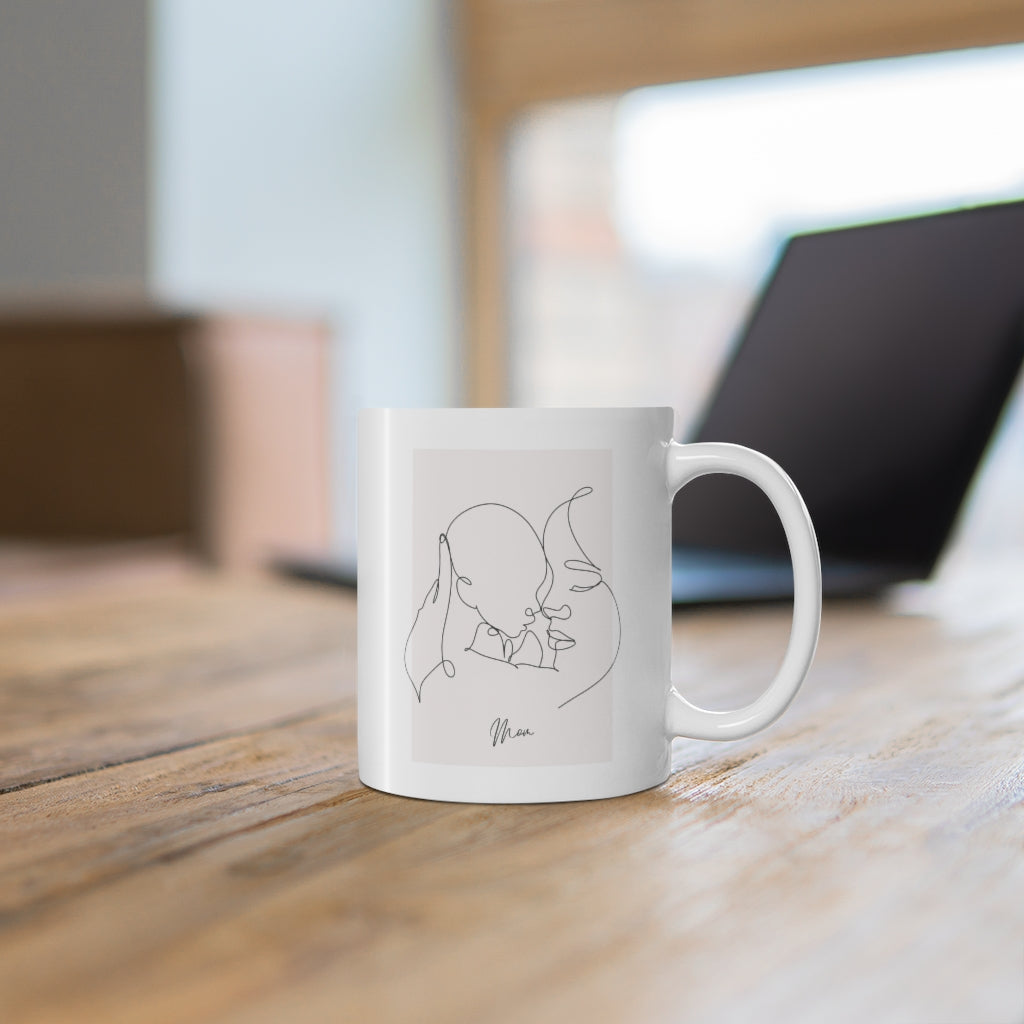 Mom and Me Ceramic Mug - 11oz