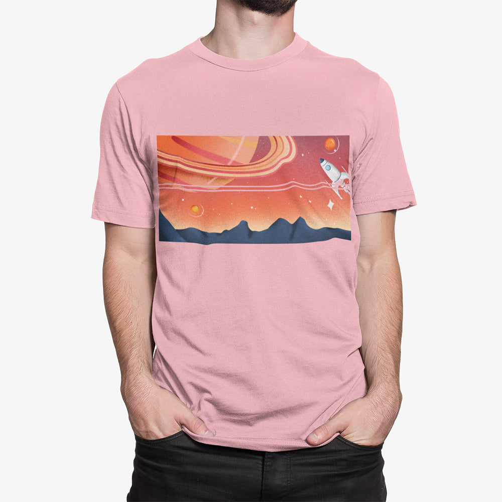 Men's Galactic Block Short-sleeved T-Shirt