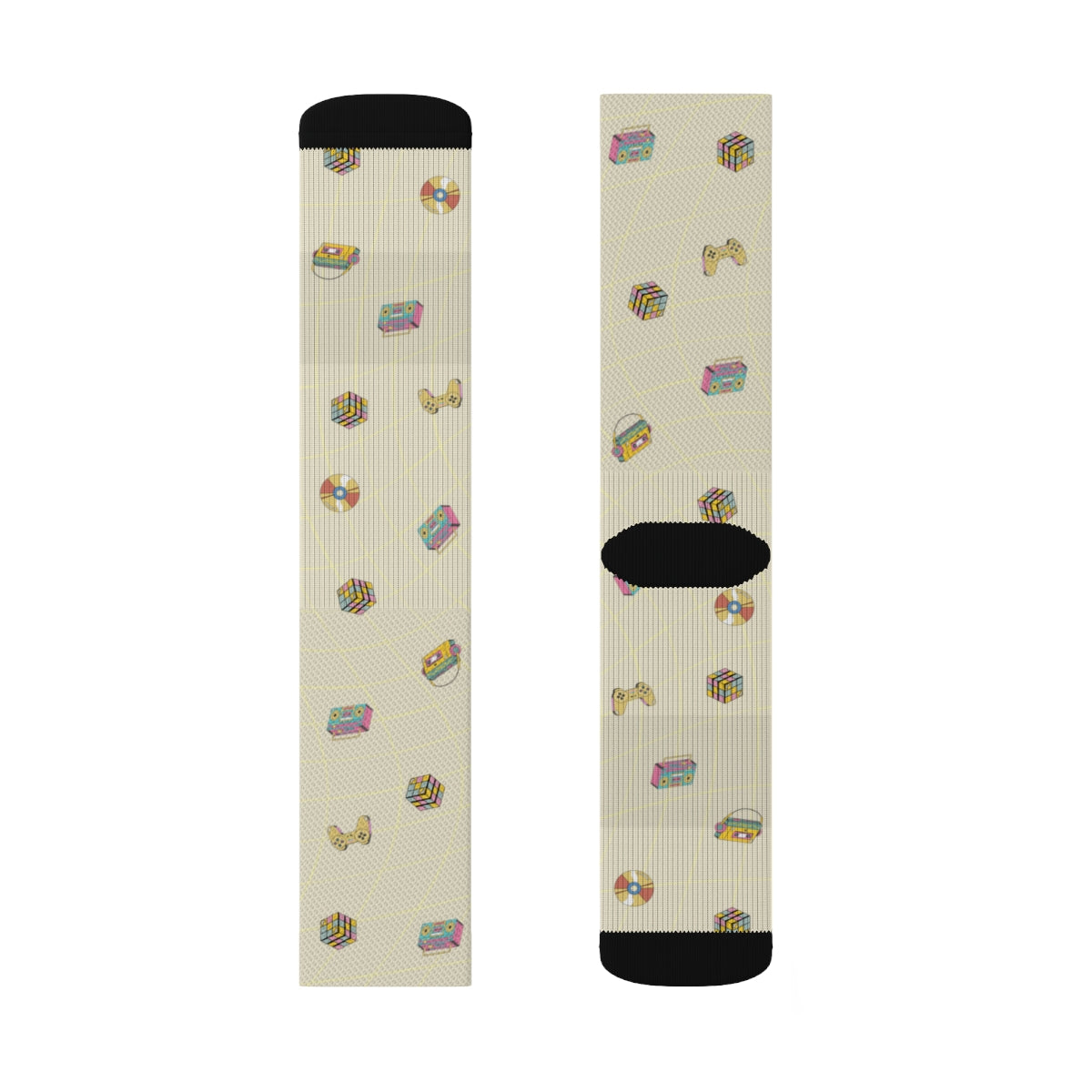 Fun Socks with a Retro Gaming Twist