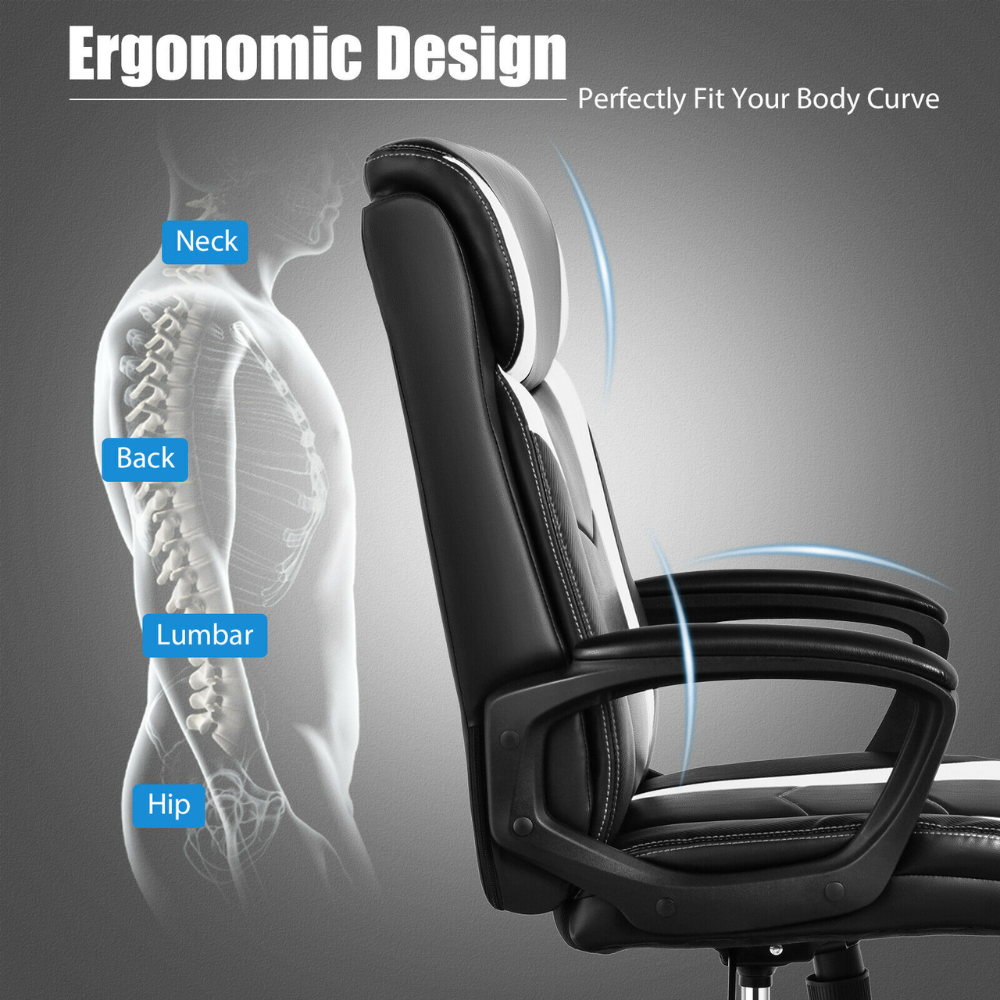 Gaming Racer Inspired Office Computer Chair