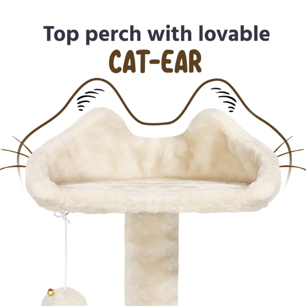 Sisal Rope Cat Tower for Climbing