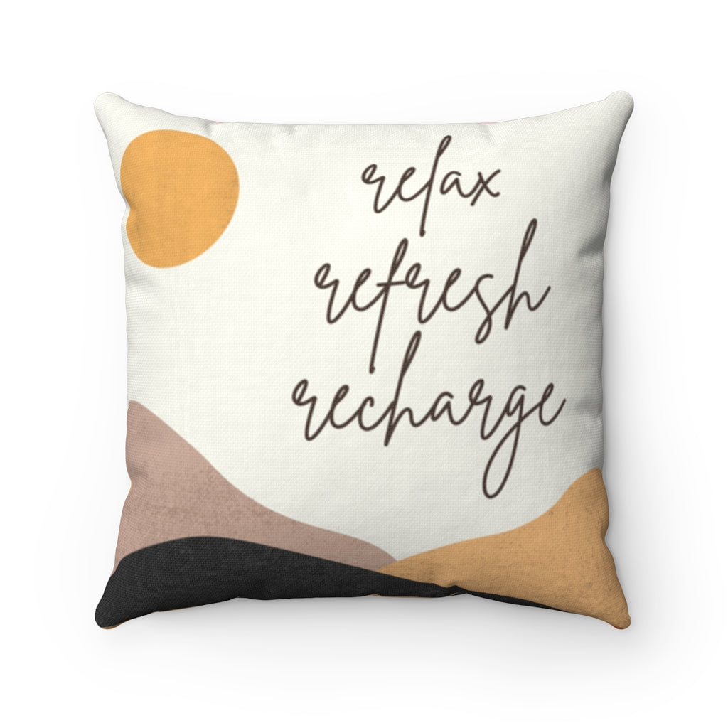 Enhance Your Home Ambiance with 4 Different Sized Decorative Accents for Relaxation, Revitalization, and Renewal