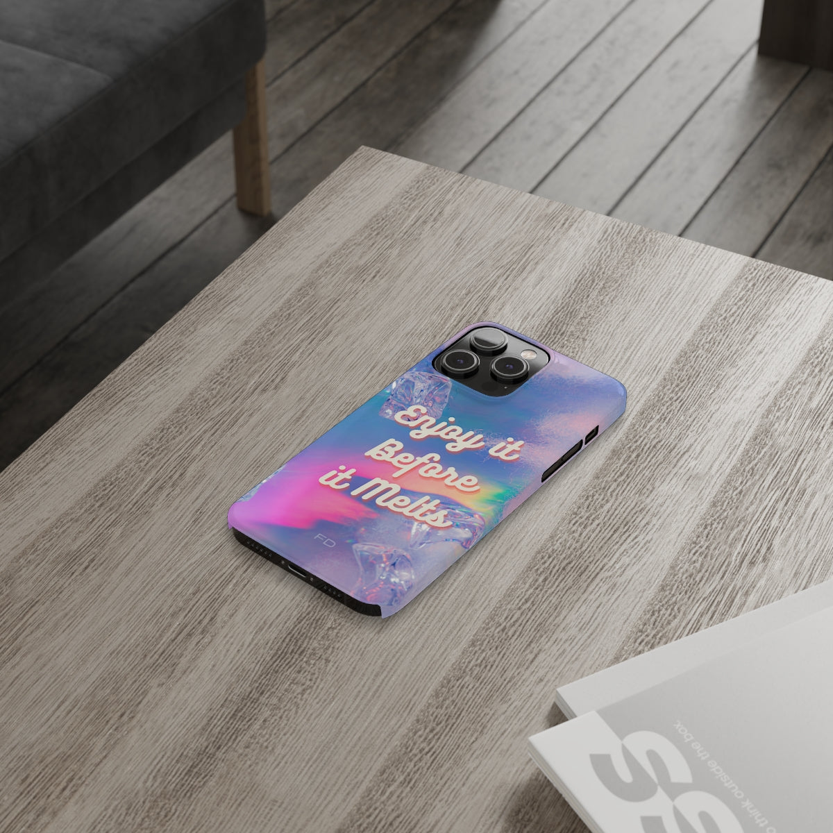 Savor It Until It Dissolves iPhone 14, 14 PRO and 14 PRO MAX Slim Case