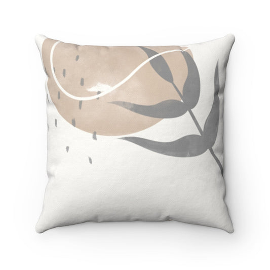 Sunshine Reversible Cushion - Home Decor Accessory in 4 Different Sizes: off-white, beige throw pillow, minimal abstract styl