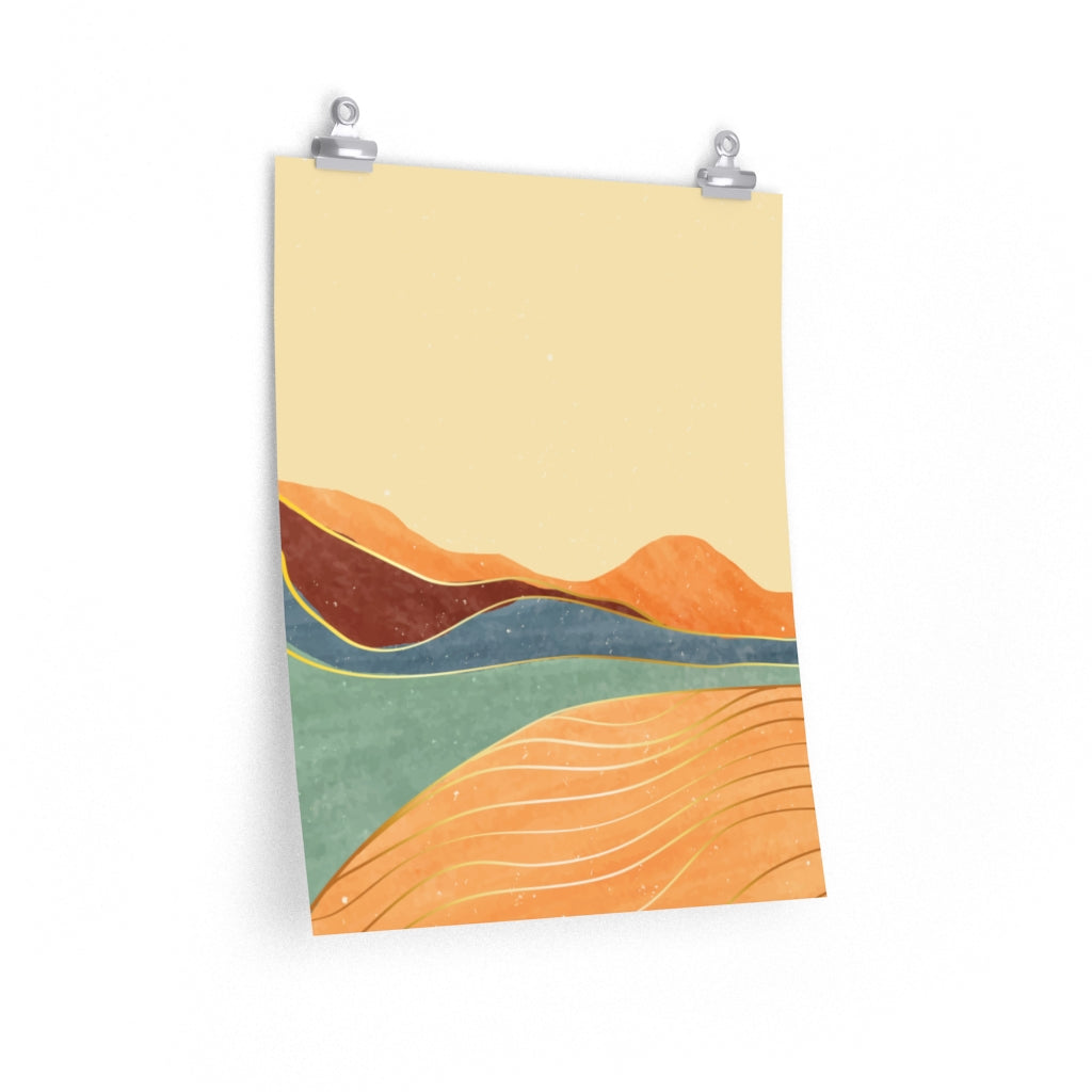 Premium Matte Vertical Posters of Tuscany's Scenery