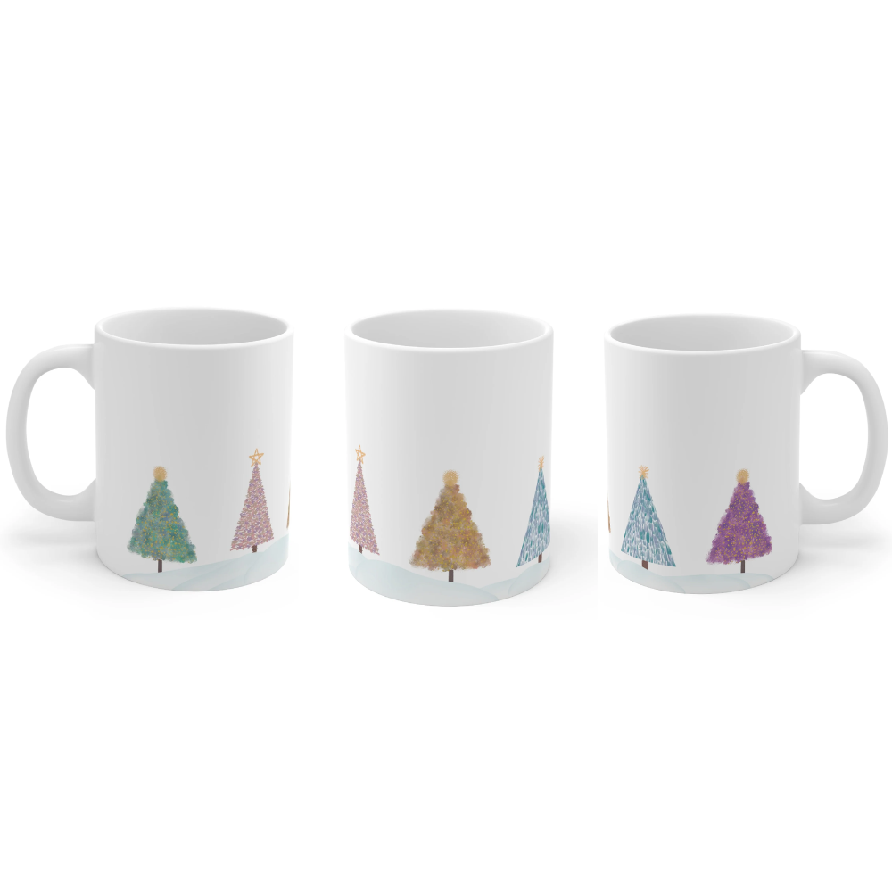 Holiday Mug for Christmas Tree