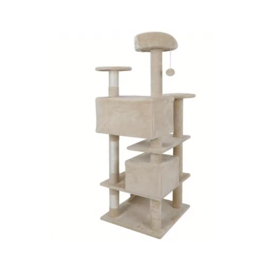 Scratching Post Cat Tree with Climbing Steps