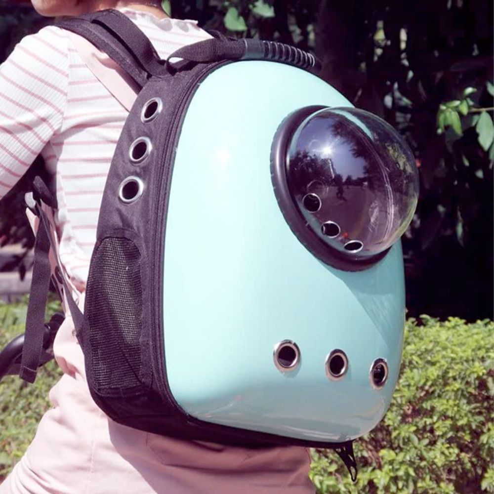 Hard Case Backpack for Traveling with Pets