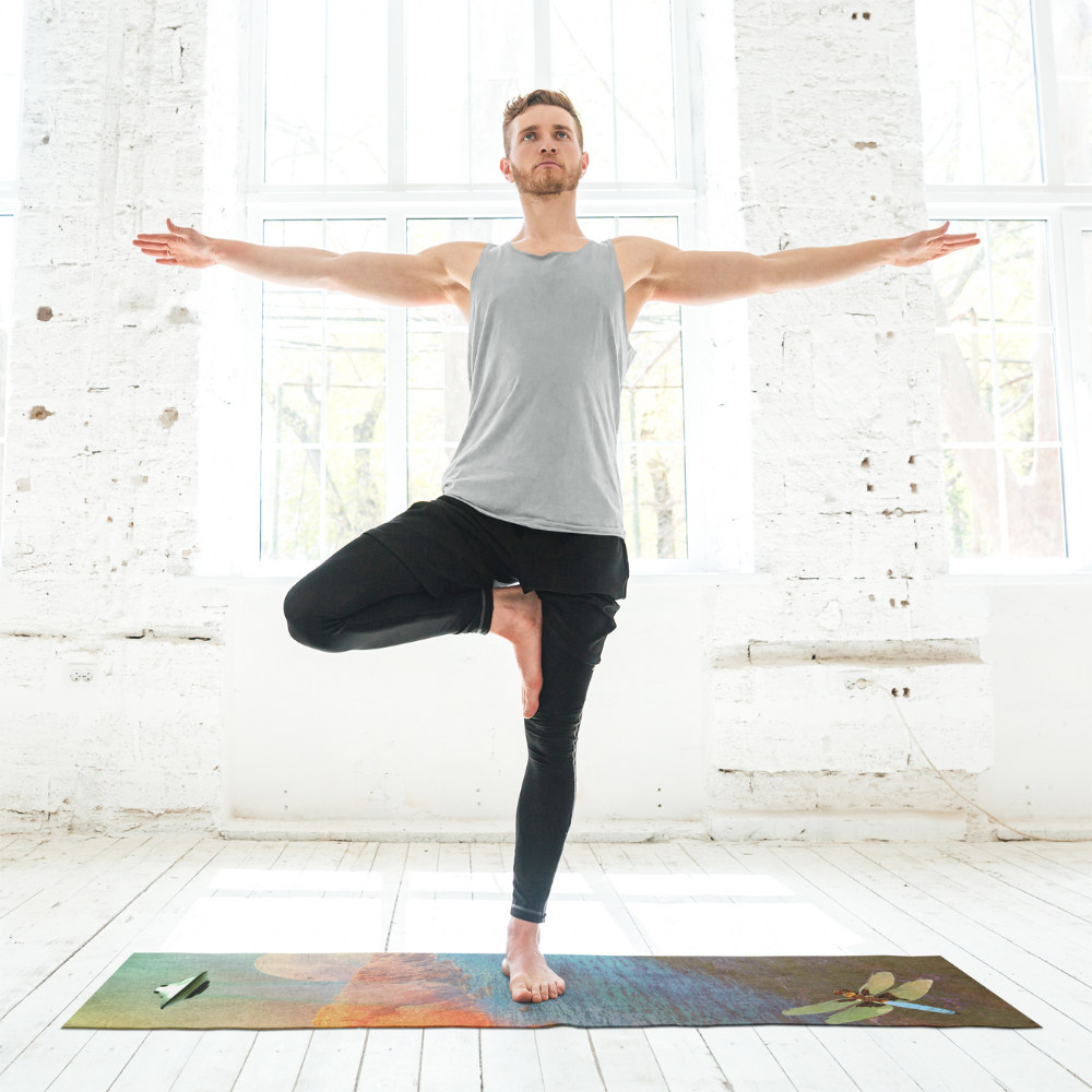 Proof of Retro Alien Encounters Yoga Mat