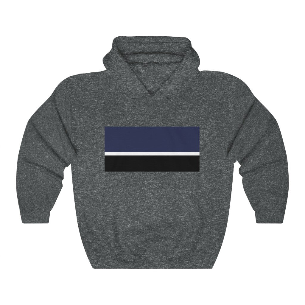 Multi-Stripe Hooded Sweater for Men