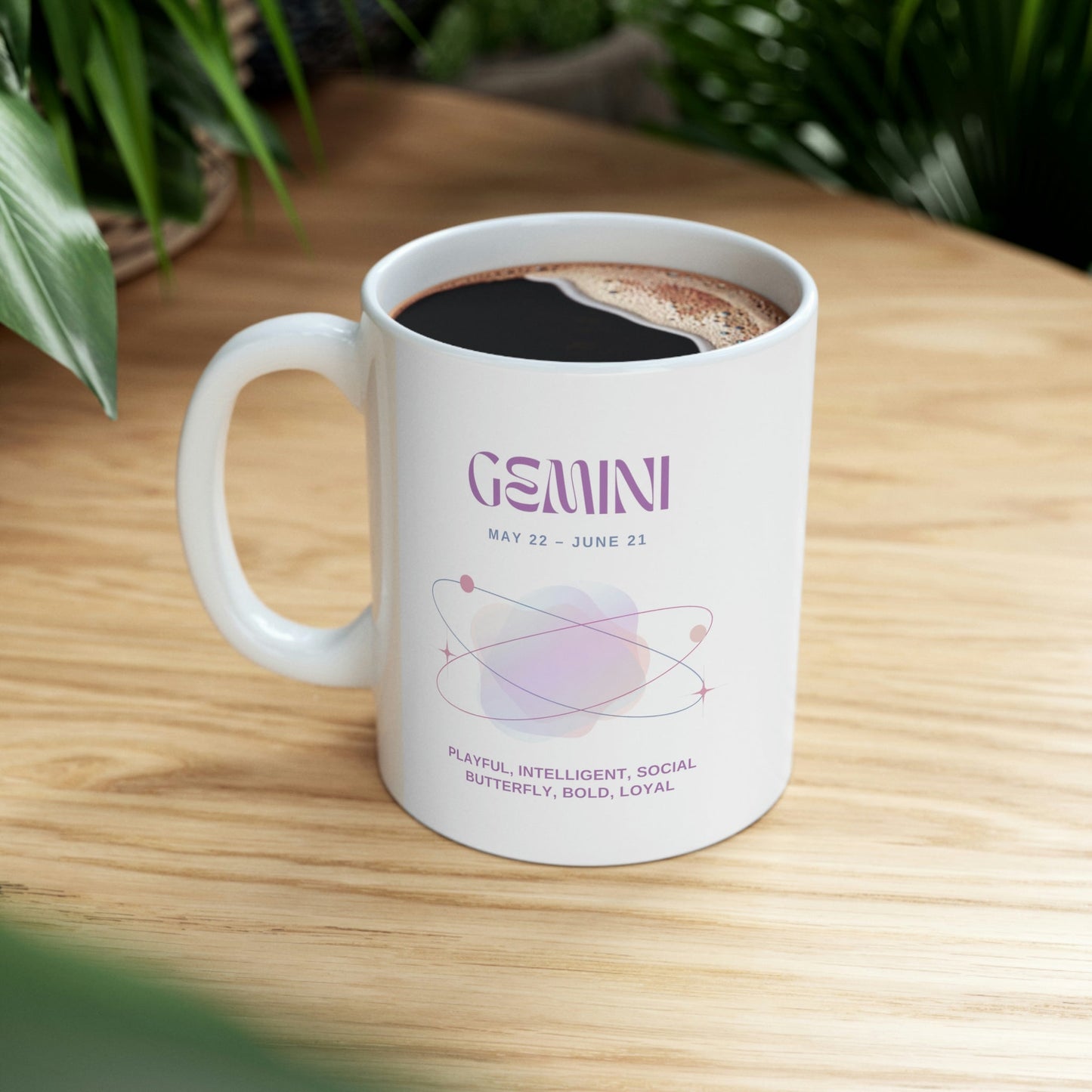 Gemini Zodiac Characteristics Coffee Cup