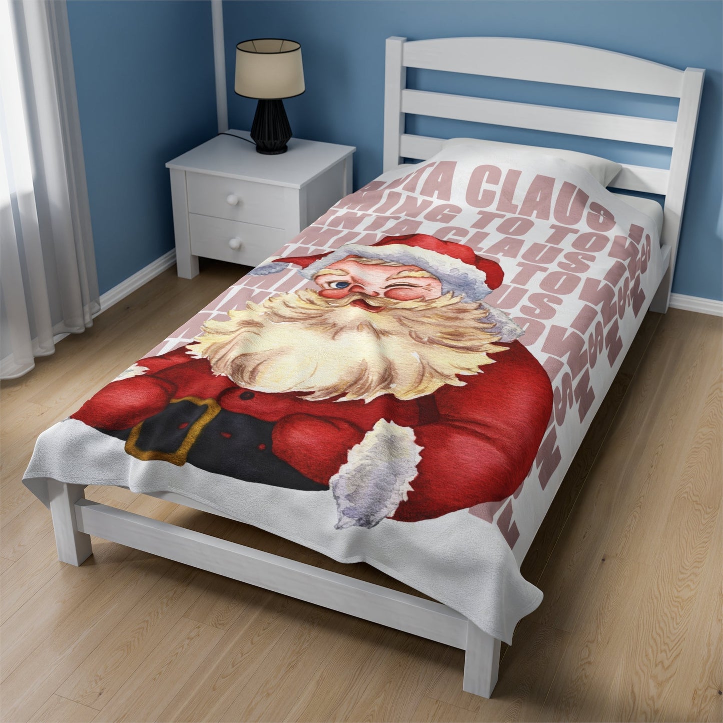 Plush Throw - Santa Claus Inspired Blanket