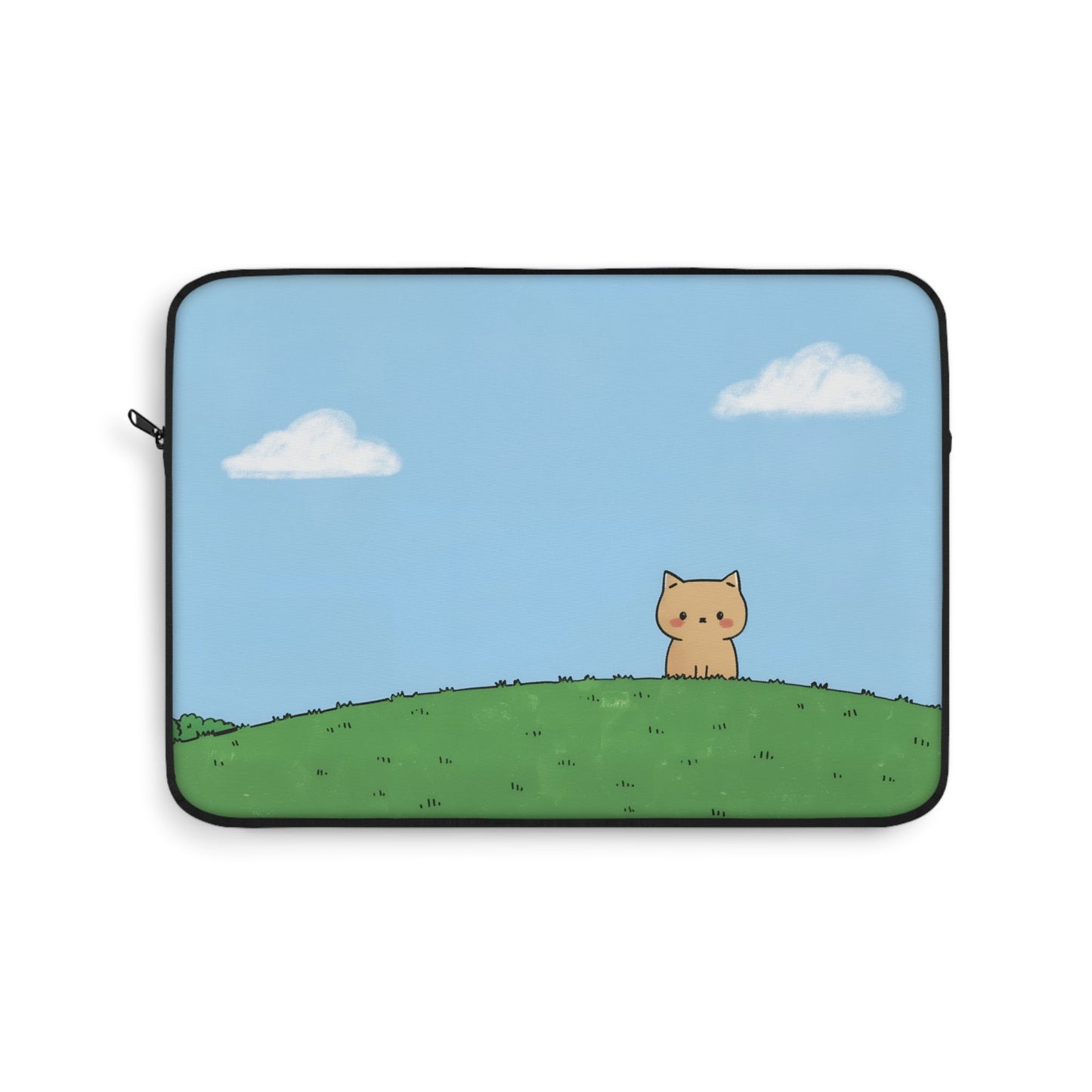 Park Cat Laptop Cover