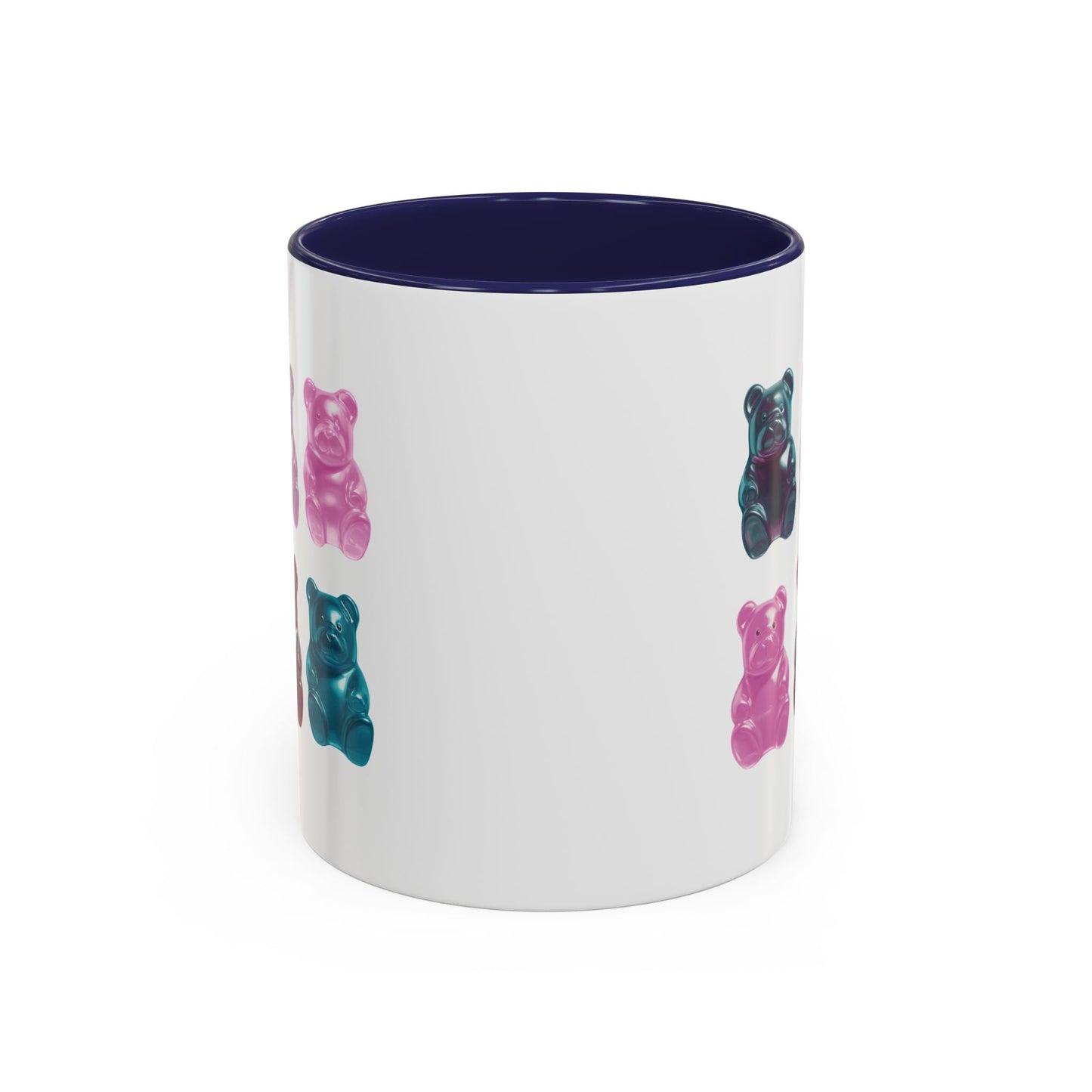 Bear-Shaped Coffee and Tea Mug with Gummy Bear Design