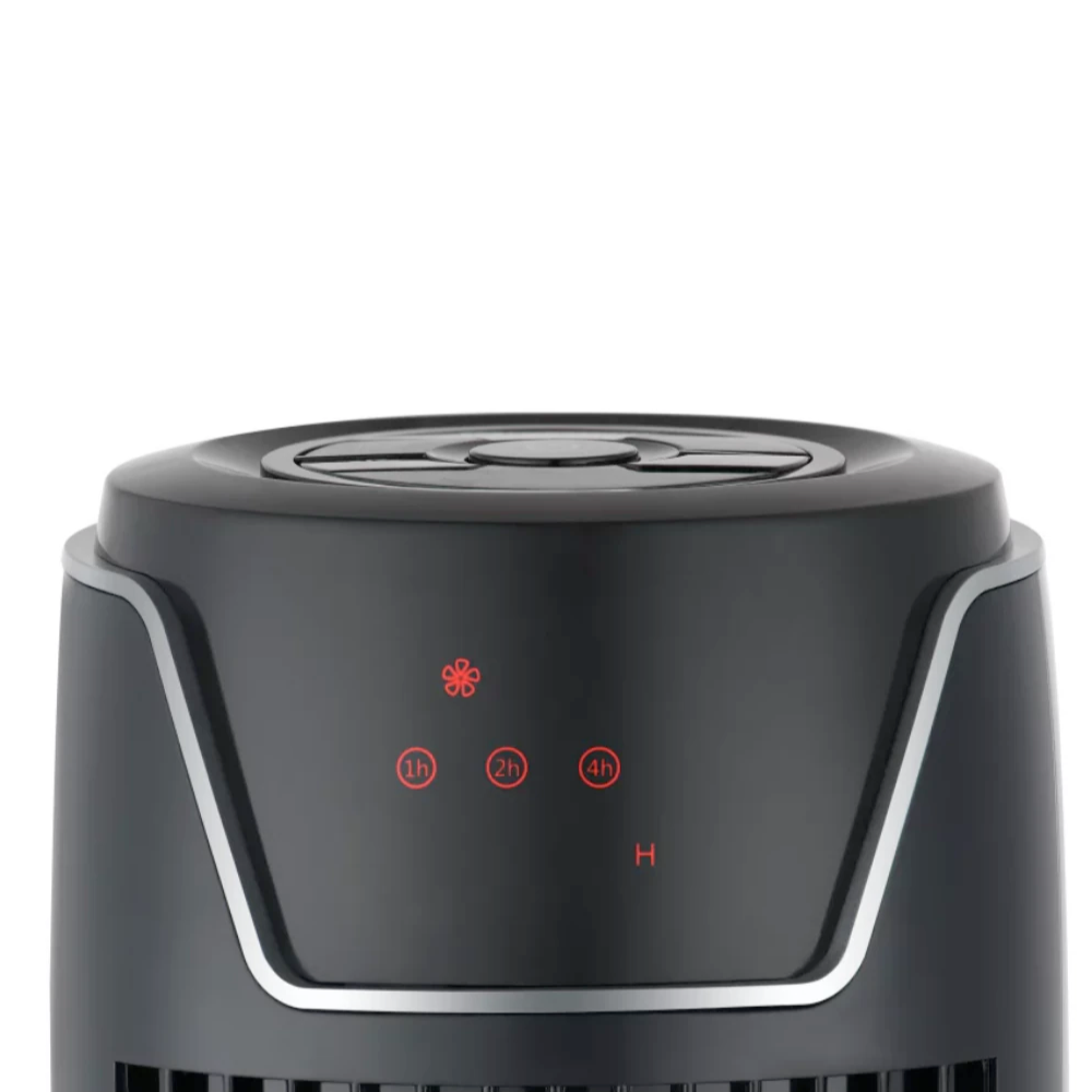 Black Desk and Tower Fan - 36" Portable